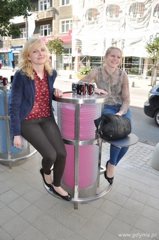 Projektantki energoskrzynki Anna Jankowska i Dominika Janicka fot. Sylwia Szumielewicz-Tobiasz