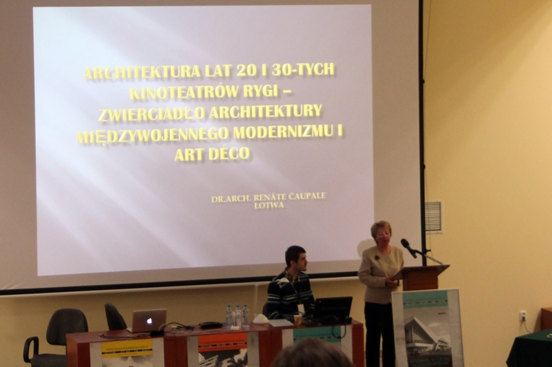 dr arch. Renate Caupale, Rzeżyca, Łotwa