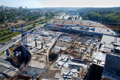 Rozbudowa Centrum Wzgórze w Gdyni, fot: Krzysztof Romański