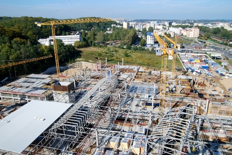 Rozbudowa Centrum Wzgórze w Gdyni, fot: Krzysztof Romański