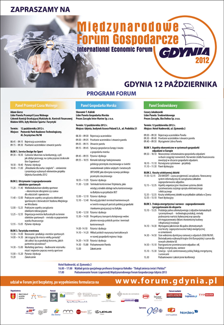 Forum Gospodarcze 2012