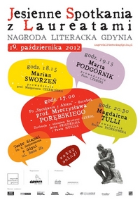 Jesienne spotkania z laureatami Nagrody Literackiej Gdynia
