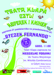 Byczek Fernando w Teatralnym Poranku