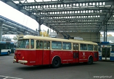 Zabytkowa Skoda 9TR z 1975 roku w zajezdni PKT, fot: Krzysztof Romański