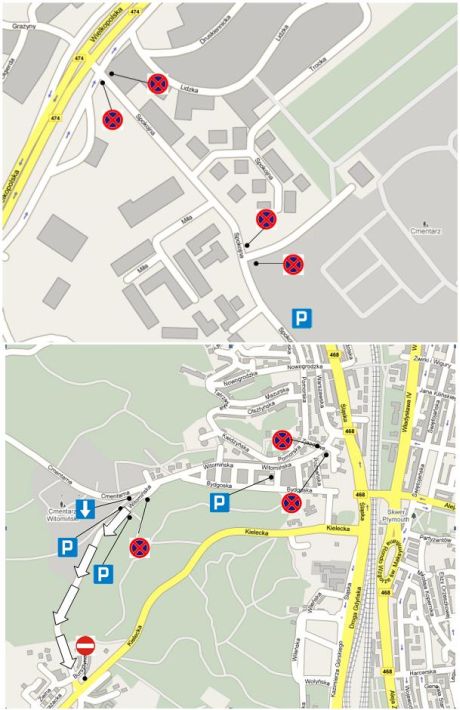 Mapka organizacji ruchu