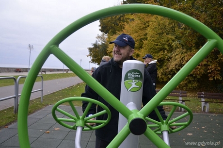 Siłownia pod chmurką na gdyńskim bulwarze!