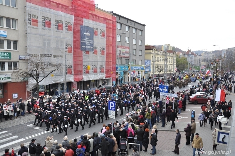 Gdynia świętowała odzyskanie przez Polskę niepodległości, fot.: Michał Kowalski