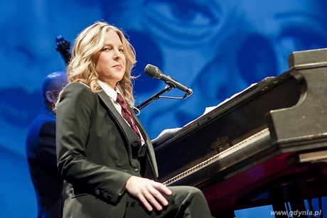 Diana Krall wystąpiła na koncercie w Gdyni, fot.: Maciej Czarniak