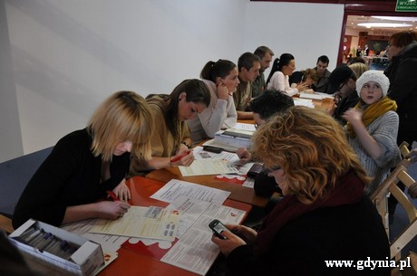 Dzień dawcy szpiku dla Sławka i innych - Gdynia, Centrum Gemini 24 listopada 2012 / fot. Dorota Nelke