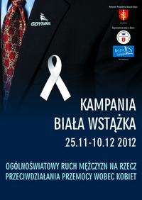 Gdynia po raz czwarty uczestniczy w kampanii „Biała Wstążka"