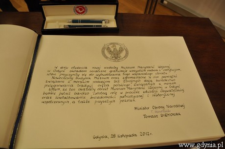 Otwarcie nowej siedziby Muzeum Marynarki Wojennej / fot. Dorota Nelke