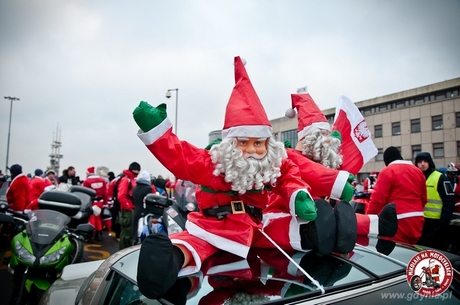 10. Parada Mikołajów na motocyklach
