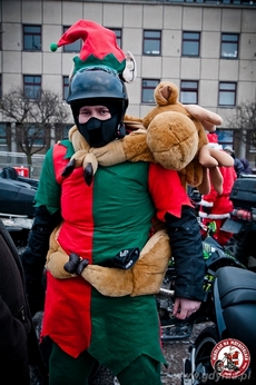 10. Parada Mikołajów na motocyklach