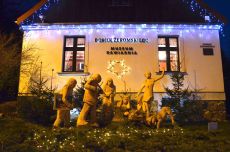 Domek Żeromskiego w świątecznej szacie