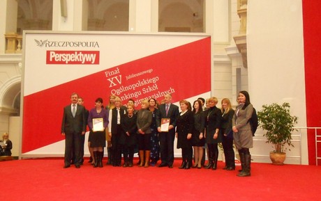Gala z okazji jubileuszowego Ogólnopolskiego Rankingu Szkół Ponadgimnazjalnych (Warszawa 10.01.2013)