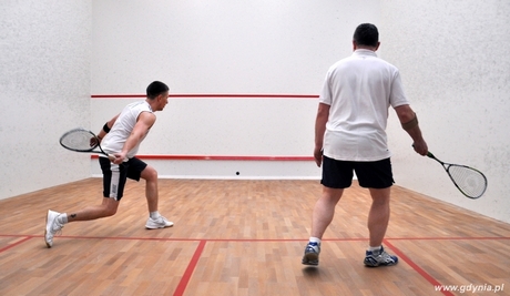 Squash w Gdyni, fot.: Krzysztof Romański