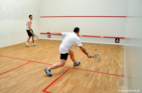 Squash w Gdyni, fot.: Krzysztof Romański
