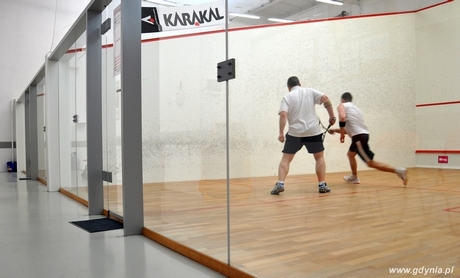 Squash w Gdyni, fot.: Krzysztof Romański