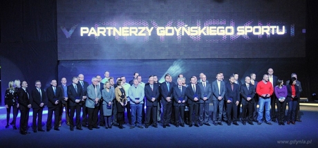 Partnerzy Gdyńskiego Sportu na Gali Gdyńskiego Sportu, fot. Dorota Nelke