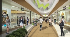 Centrum Handlowe Wzgórze - wizualizacja