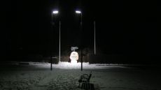 iluminacja pomnika II Morskiego Pułku Strzelc&oacute;w