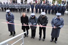 Uroczystość otwarcia nowego komisariatu policji w Gdyni Redłowie