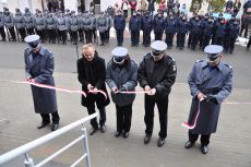 Uroczystość otwarcia nowego komisariatu policji w Gdyni Redłowie