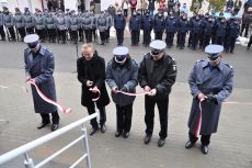 Uroczystość otwarcia nowego komisariatu policji w Gdyni Redłowie