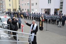 Uroczystość otwarcia nowego komisariatu policji w Gdyni Redłowie