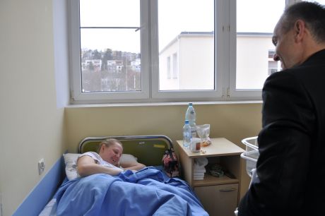 Wizyta prezydenta u nowonarodzonych gdynian