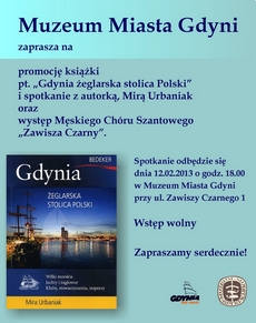 Spotkanie z Mirą Urbaniak, autorką książki „Gdynia żeglarska stolica Polski