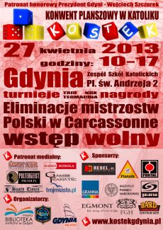 Konwent planszowy Kostek