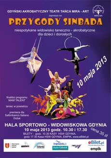 Przygody Sinbada w Hali Sportowo-Widowiskowej "Gdynia"