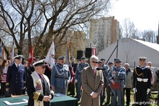 Uroczyste wmurowanie kamienia węgielnego pod pomnik Marszałka Józefa Piłsudskiego, fot. Michał Kowalski