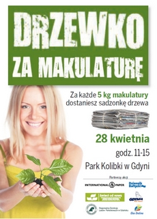 Drzewko za makulaturę