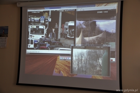 Konferencja prasowa w Centrum Powiadamiania Ratunkowego, fot. Michał Kowalski