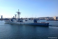 ORP Kościuszko (fot. Facebook Marynarki Wojennej RP)