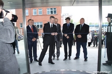 Uroczyste przecięcie wstęgi - nowy biurowiec – ul. Polska 13 A – fot. H. Sagan ZMPG-a S.A.