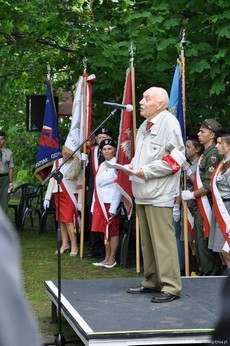 Odsłonięcie przy ul. Prusa tablicy upamiętniającej ofiary terroru stalinowskiego w latach 1945-56 / fot. Dorota Nelke