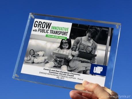 Nagroda Międzynarodowej Unii Transportu Publicznego, fot. Janusz Wensierski / ZKM Gdynia