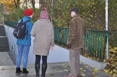 spacer w ramach projektu Gdynia dla wszystkich w 2012 r.