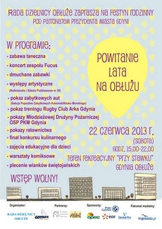 Festyn rodzinny "Powitanie lata na Obłużu"