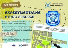 EXPERYMENTALNE BIURO ŚLEDCZE - gra miejska