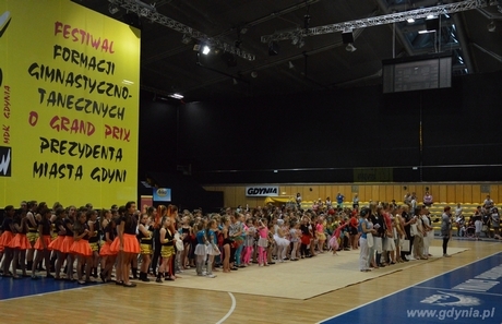 VIII edycja Międzynarodowego Festiwalu Formacji Gimnastyczno-Tanecznych „Gim-Show”, fot. MDK Gdynia