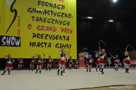VIII edycja Międzynarodowego Festiwalu Formacji Gimnastyczno-Tanecznych „Gim-Show”, fot. MDK Gdynia