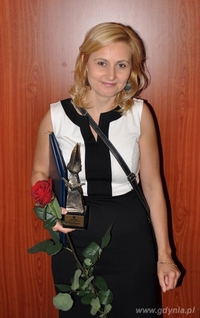 Monika Pawlicka z Zespołu Szkół Rzemiosła i Handlu im. Bandery Polskiej została „Nauczycielem roku miasta Gdyni, fot. Michał Kowalski