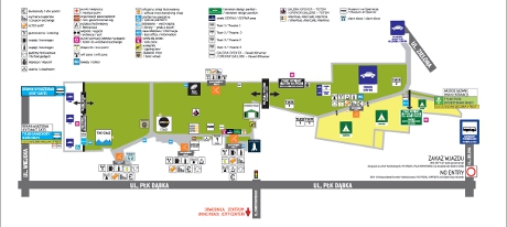 Mapa Heineken Open'er Festival