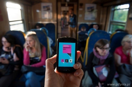 Aplikacja mobilna ARSZYN EMIGRANT GPS Krzysztofa Topolskiego, fot. Muzeum Emigracji