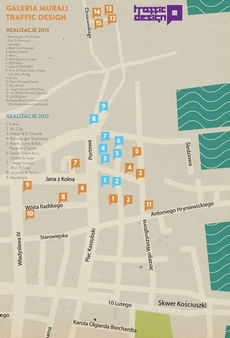 Traffic Desing mapka
