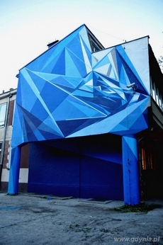 Nowe murale na gdyńskich budynkach, fot. Alka Murat